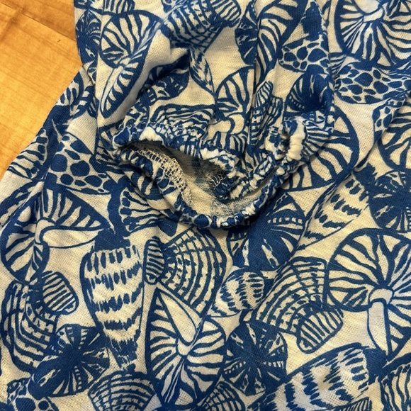 Palm grove rayon seashell summer top size large - Picture 3 of 3